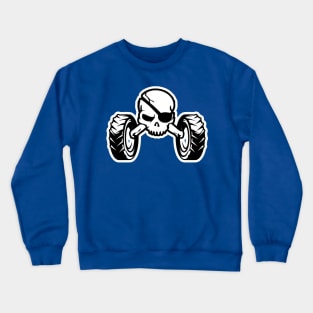 skull ATV Crewneck Sweatshirt